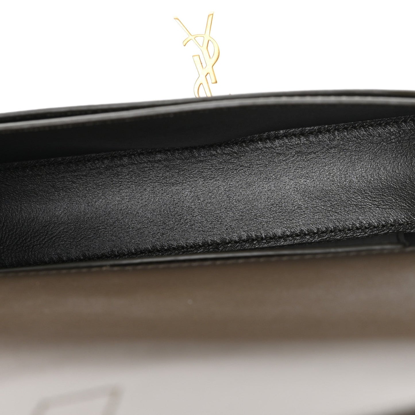 Box Calfskin Mini Voltaire Shoulder Bag  Deep Musk