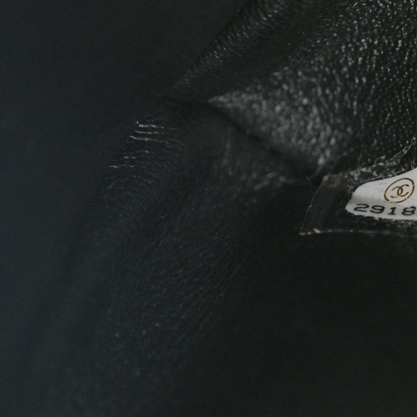 Lambskin Quilted Flap Clutch Black