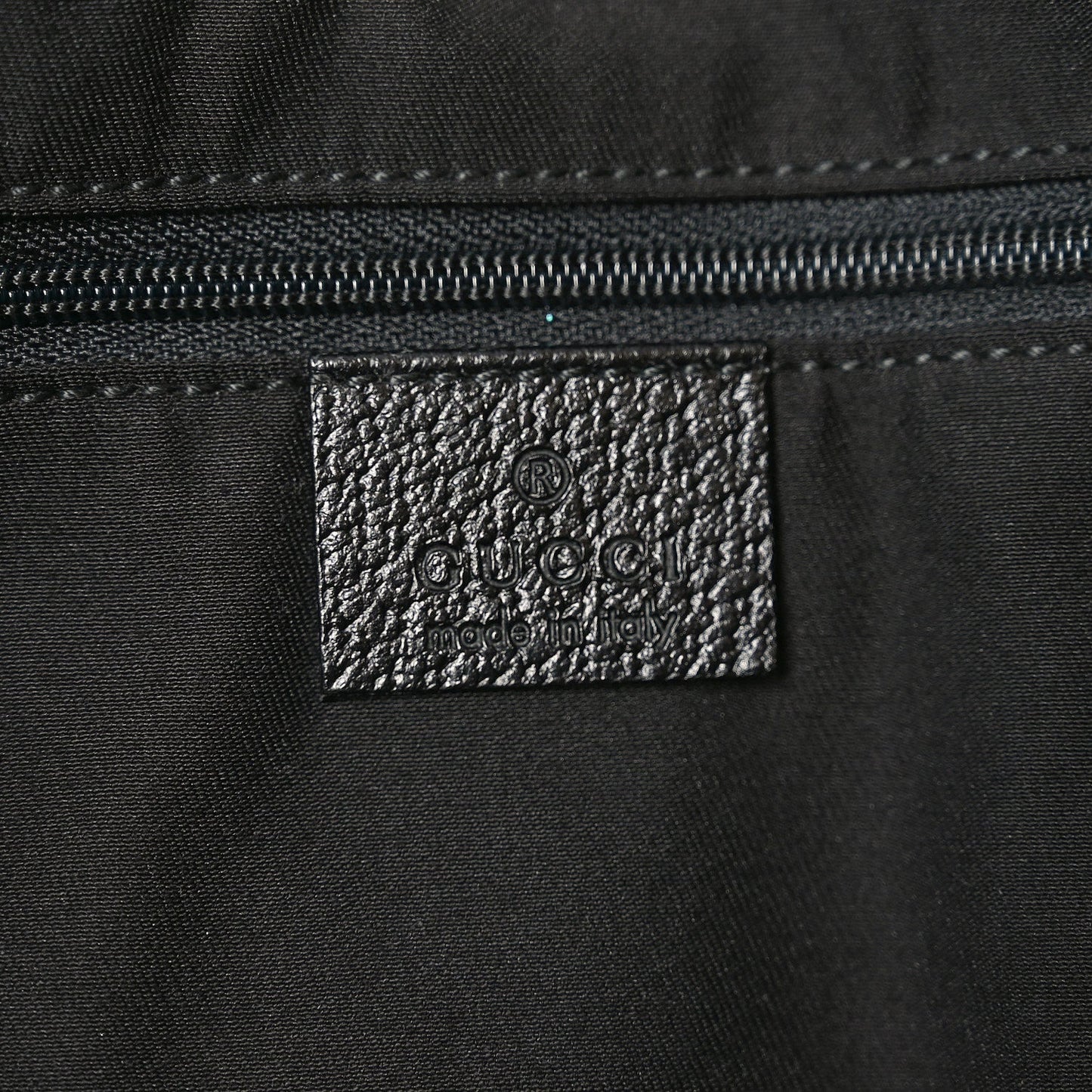 Monogram Large Abbey Tote Navy Black