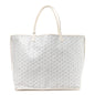 X PEANUTS Goyardine Reversible Anjou GM White