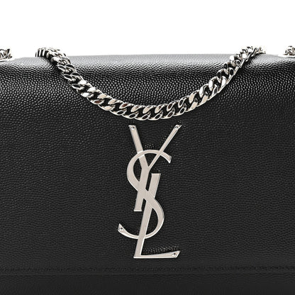 Grain De Poudre Small Monogram Kate Satchel Black