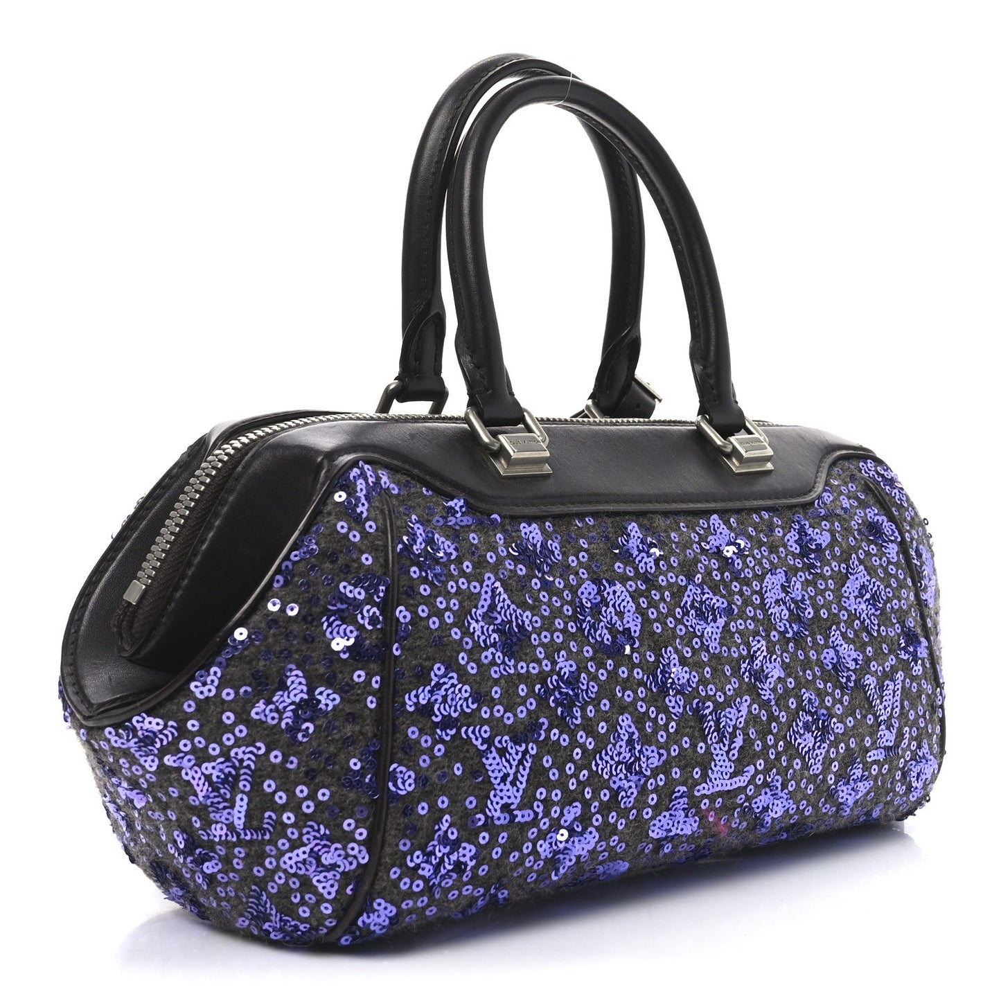 Sequin Monogram Sunshine Express Baby Purple