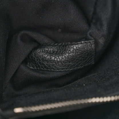 Grained Calfskin Baby Sac De Jour Souple Black