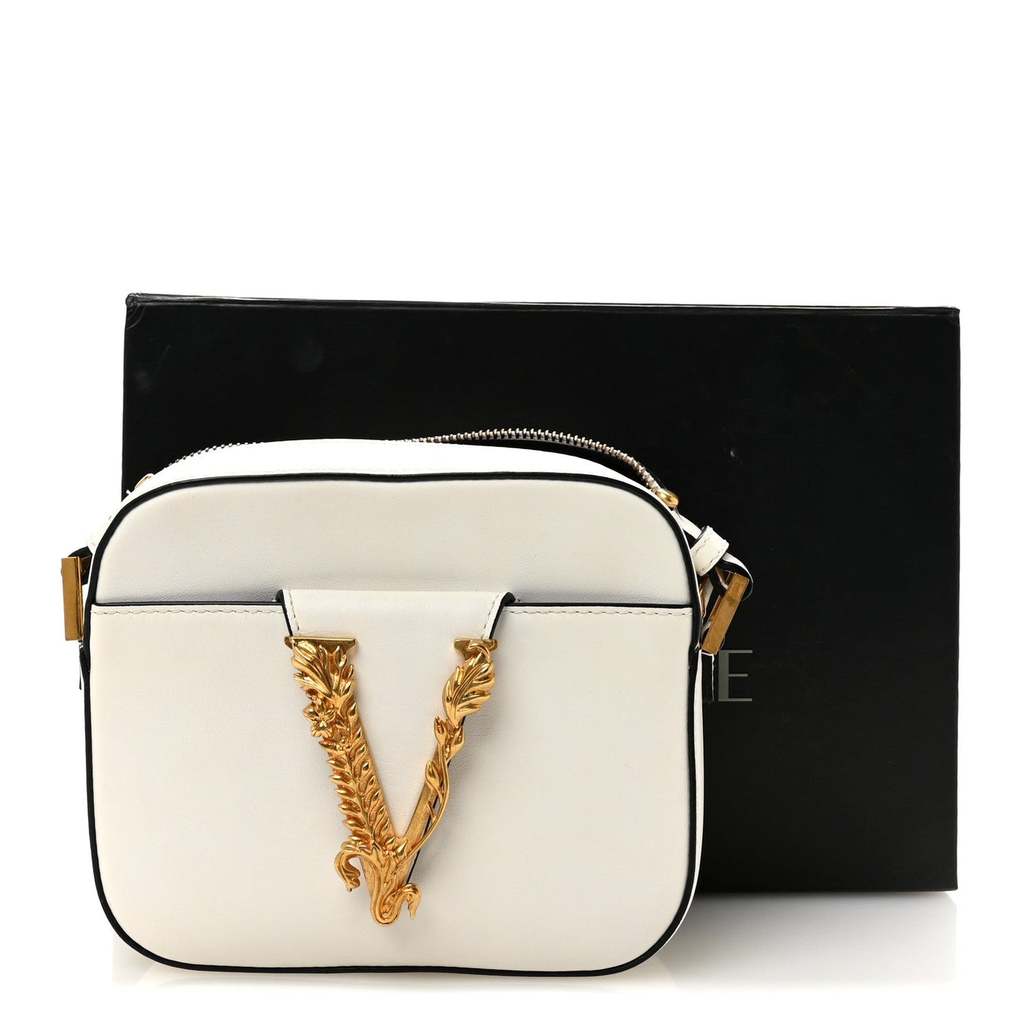 Vitello Virtus Camera Bag White