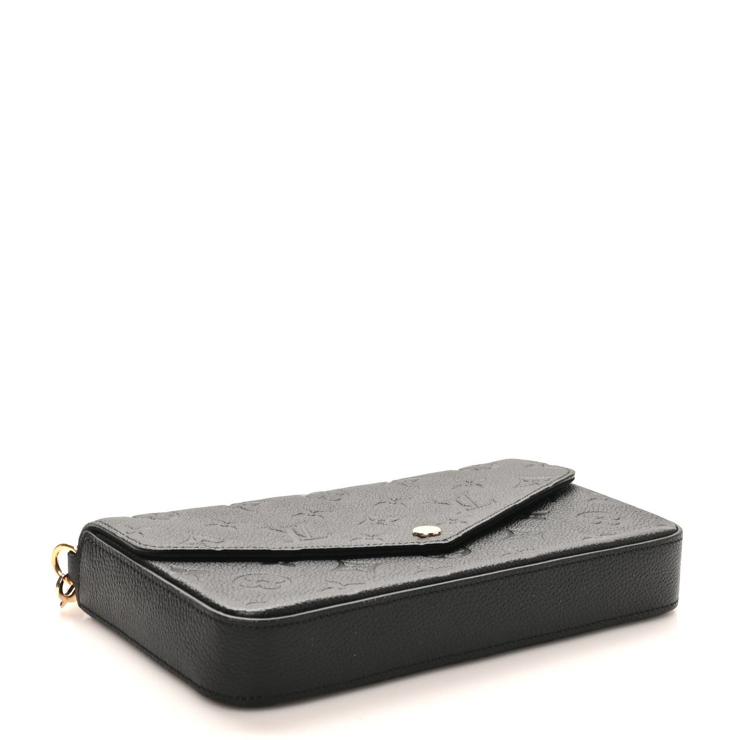 Empreinte Pochette Felicie Chain Wallet Black