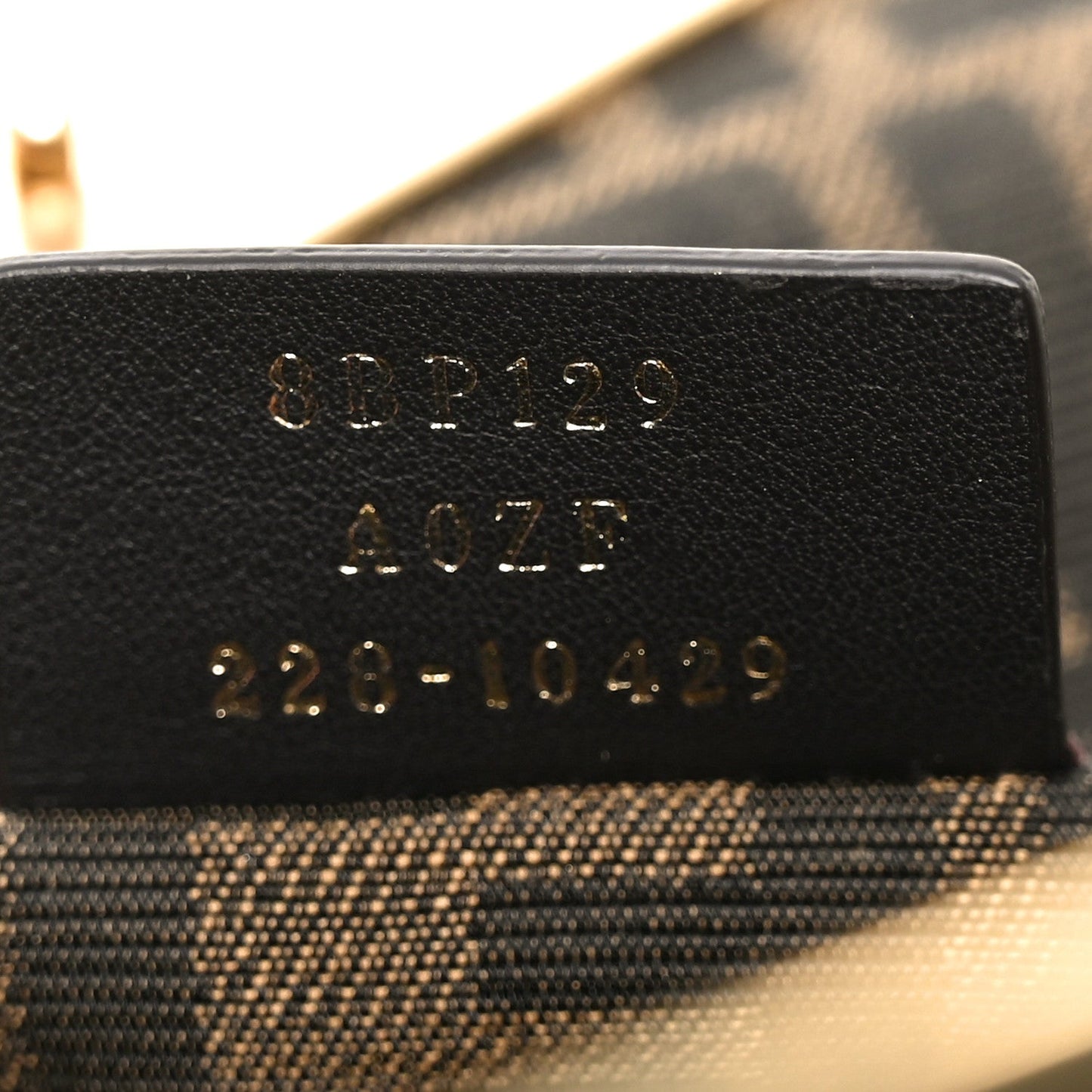 Snakeskin Small Fendi First Dark Grey