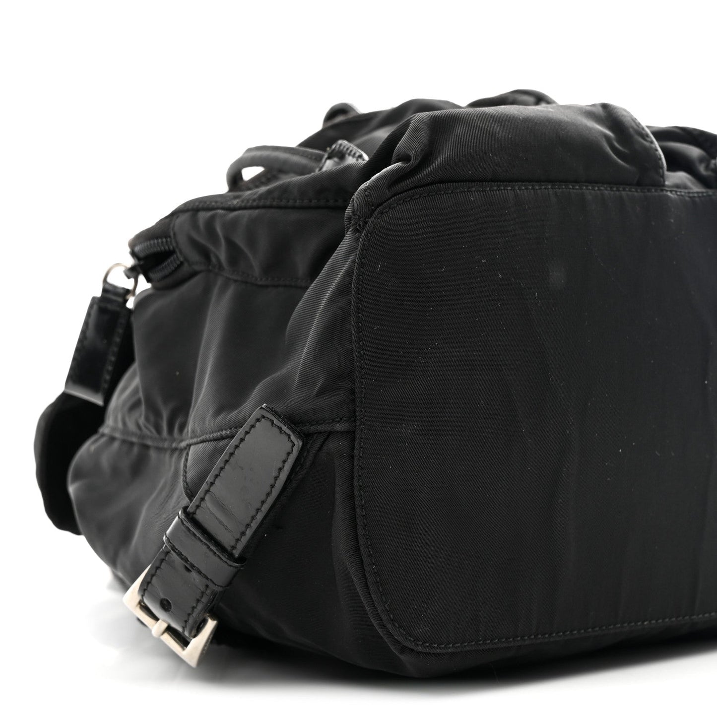 Nylon Vela Medium Backpack Black