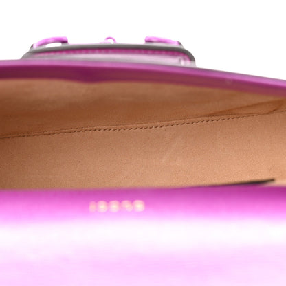 Azalea Calfskin Web Monochrome Small Horsebit 1955 Shoulder Bag  Spicy Cyclamin