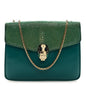 Galuchat Calfskin Serpenti Forever Crossbody Bag Green