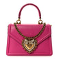 Smooth Calfskin Small Devotion Envelope Top Handle Bag Pink