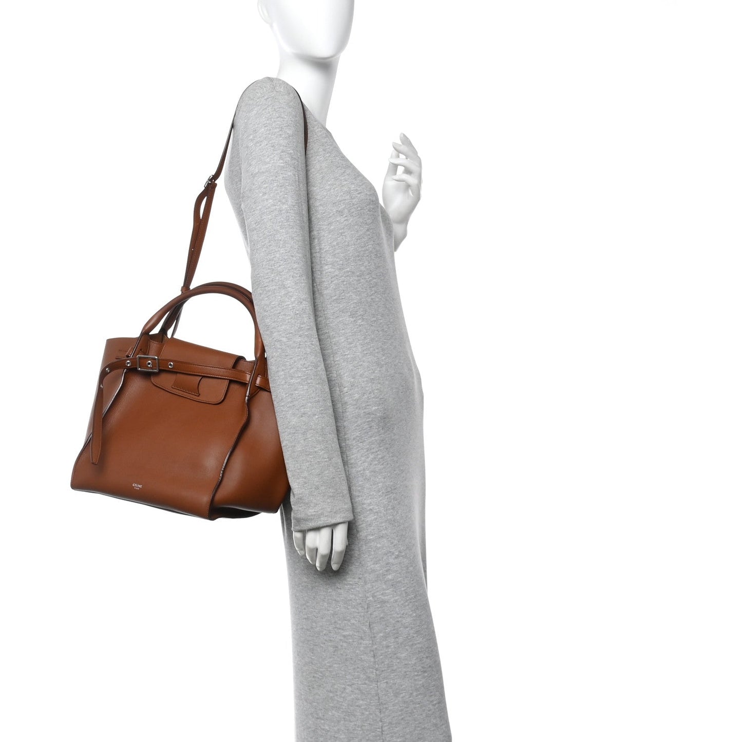 Smooth Calfskin Small Big Bag Tan