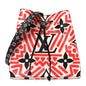 Monogram Giant Crafty NeoNoe MM Creme Rouge Black
