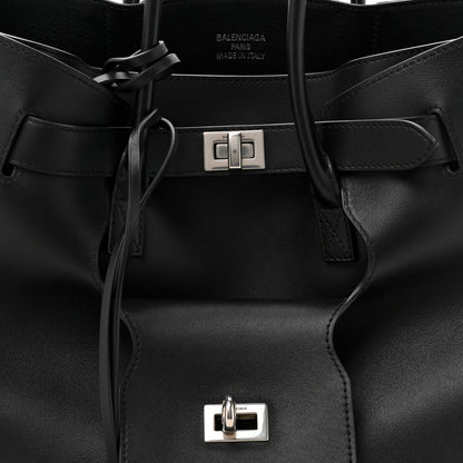 Smooth Calfskin Medium Bel Air Carry All Bag Black