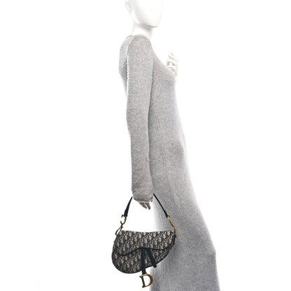 Oblique Saddle Bag Blue