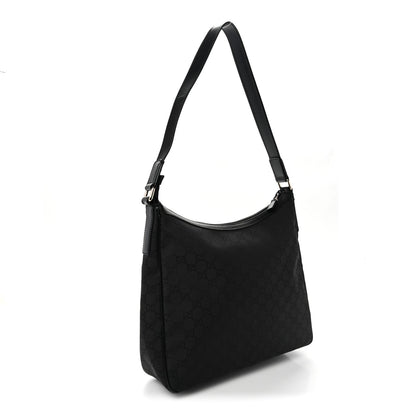 Canvas Shoulder Bag Black