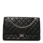Aged Calfskin Quilted 2.55 Reissue 226 Flap Black