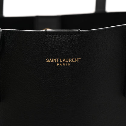 Calfskin Toy Shopping Tote Black
