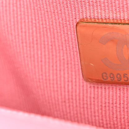 Lambskin Quilted CC Small Dynasty Flap Pink