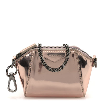 Metallic Baby Antigona Light Pink