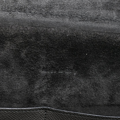 Grained Calfskin Mini Belt Bag Grey