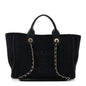 Mixed Fibers Small Deauville Tote Black