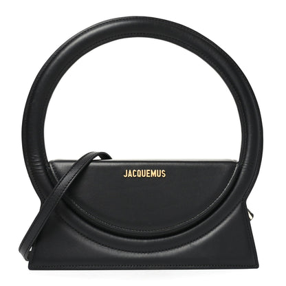Smooth Calfskin Le Sac Rond Black