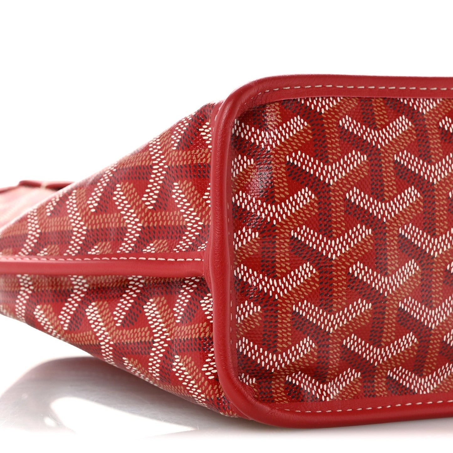 Goyardine Reversible Mini Anjou Red
