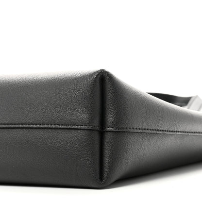 Calfskin Toy Shopping Tote Black