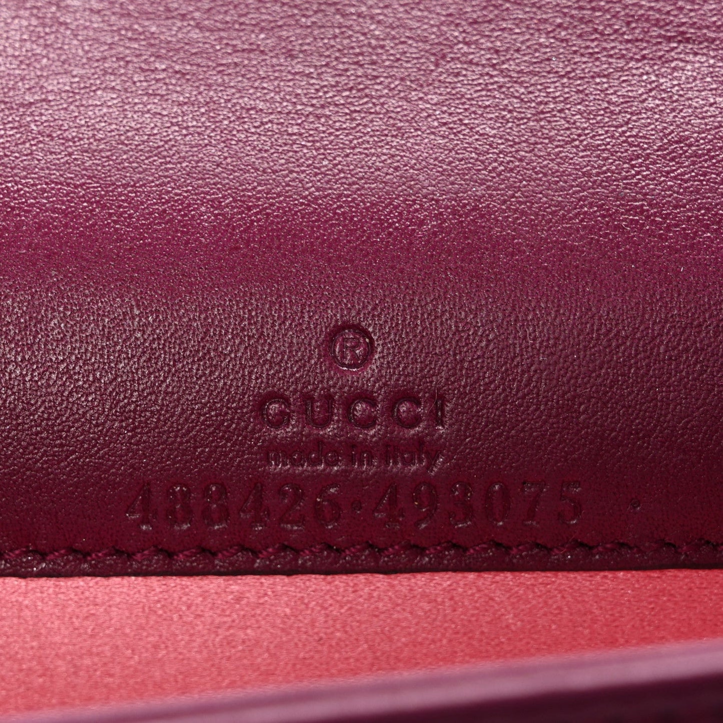 Velvet Matelasse GG Marmont Mini Bag Fuchsia Violet Cyclamen