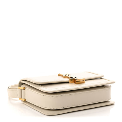 Smooth Calfskin Small Solferino Satchel Ivory