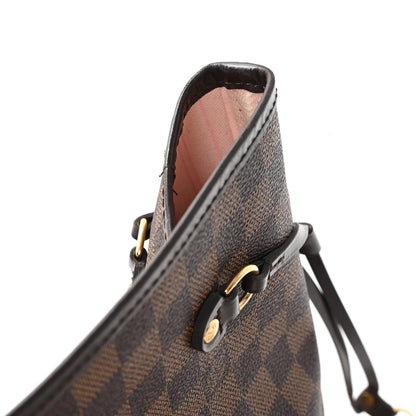 Damier Ebene Neo Neverfull MM Rose Ballerine