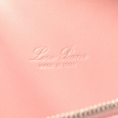 Grained Calfskin L19 Extra Pocket Pouch Rosa
