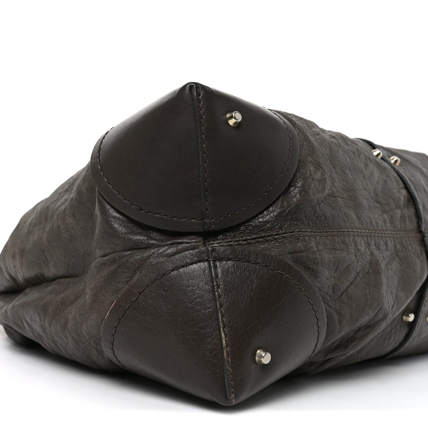 Calfskin Paddington Tote Grey