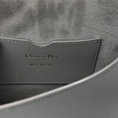 Box Calfskin Medium Bobby Flap Gray