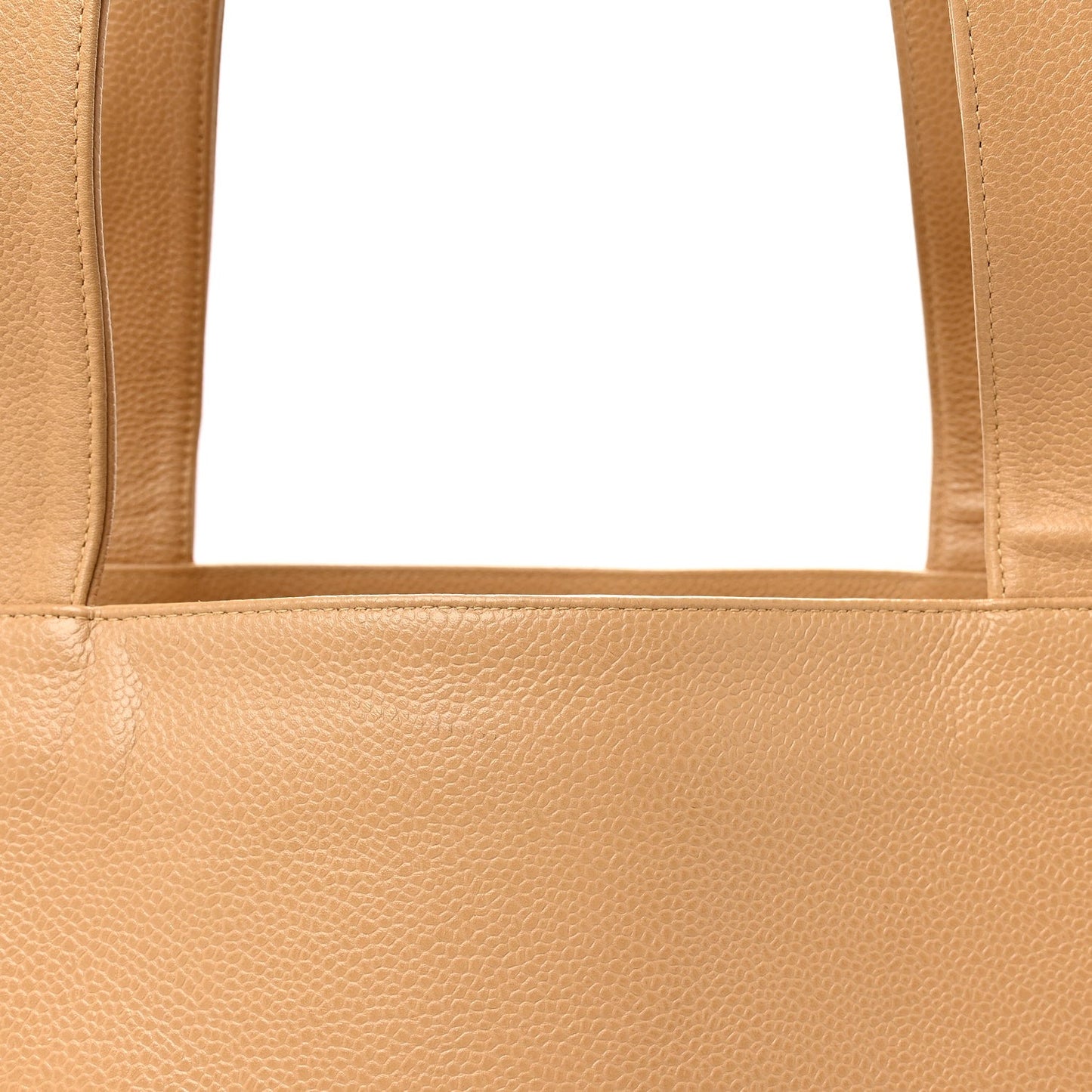 Caviar Timeless CC Tote Beige