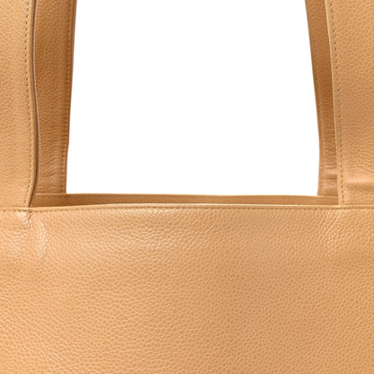 Caviar Timeless CC Tote Beige