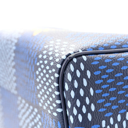 Damier Heritage Speedy Bandouliere 25 Blue