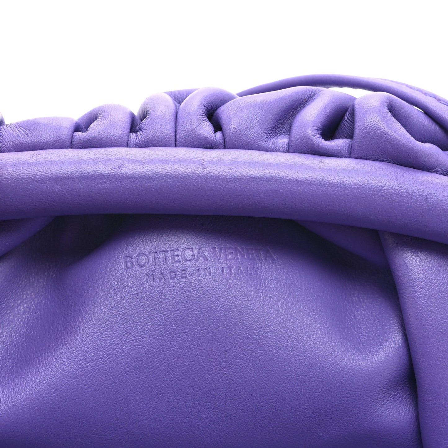 Butter Calfskin The Mini Pouch Purple