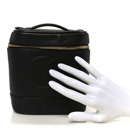 Caviar Vanity Cosmetic Case Black
