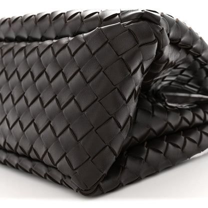 Nappa Intrecciato Small Campana Shoulder Bag Fondant