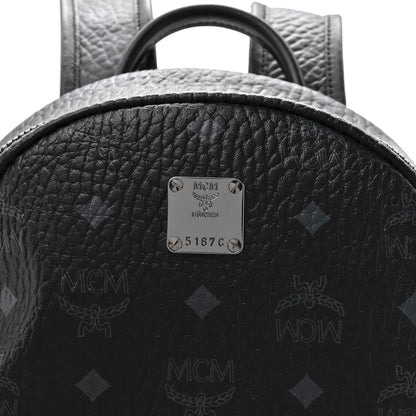 Visetos Medium Side Studs Stark Backpack Black