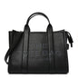 Grained Calfskin Medium The Tote Bag Black