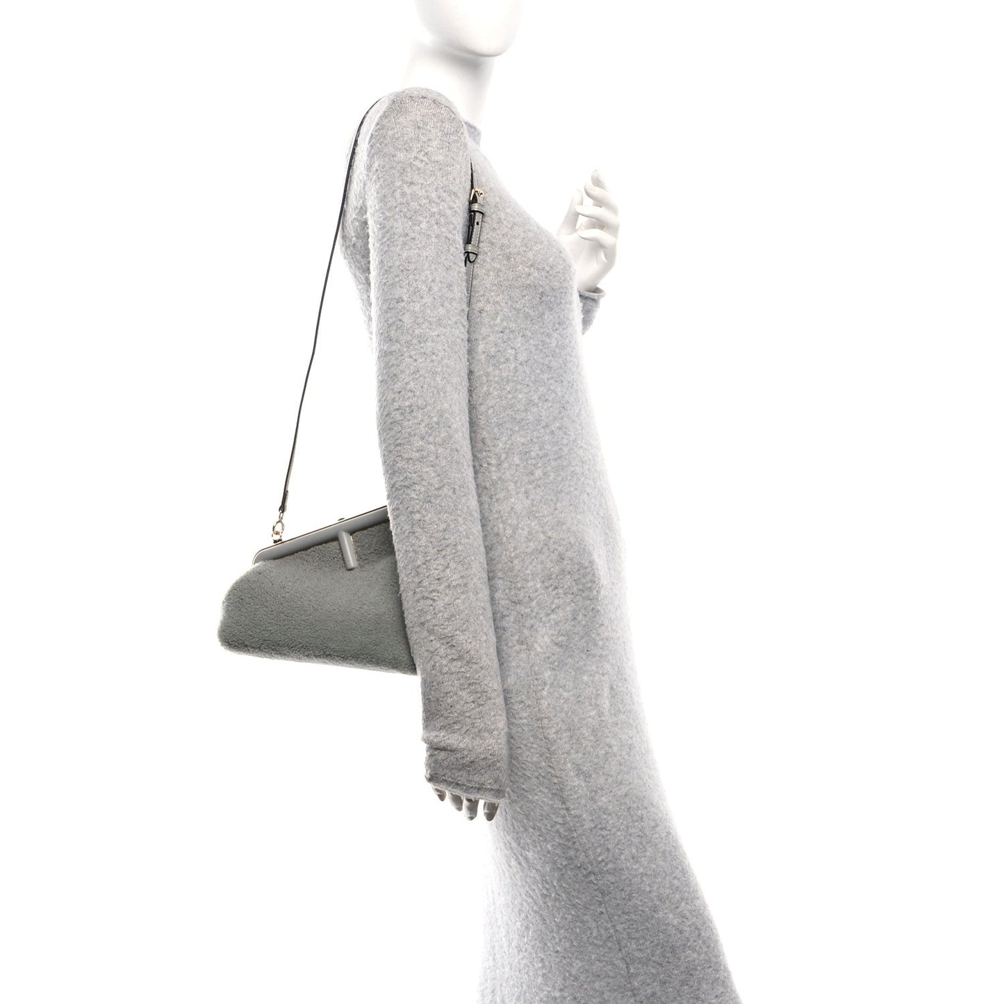 Shearling Small Fendi First Ghiaccio Oro Soft