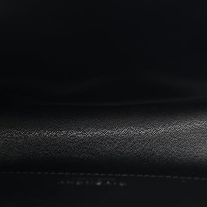 Lambskin XS Lock Antigona Shoulder Bag Black