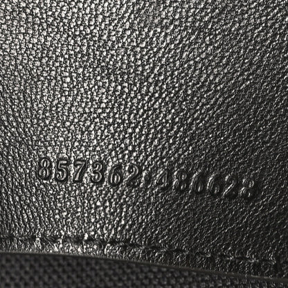 GG Grainy Calfskin Large Chain Shoulder Bag Black