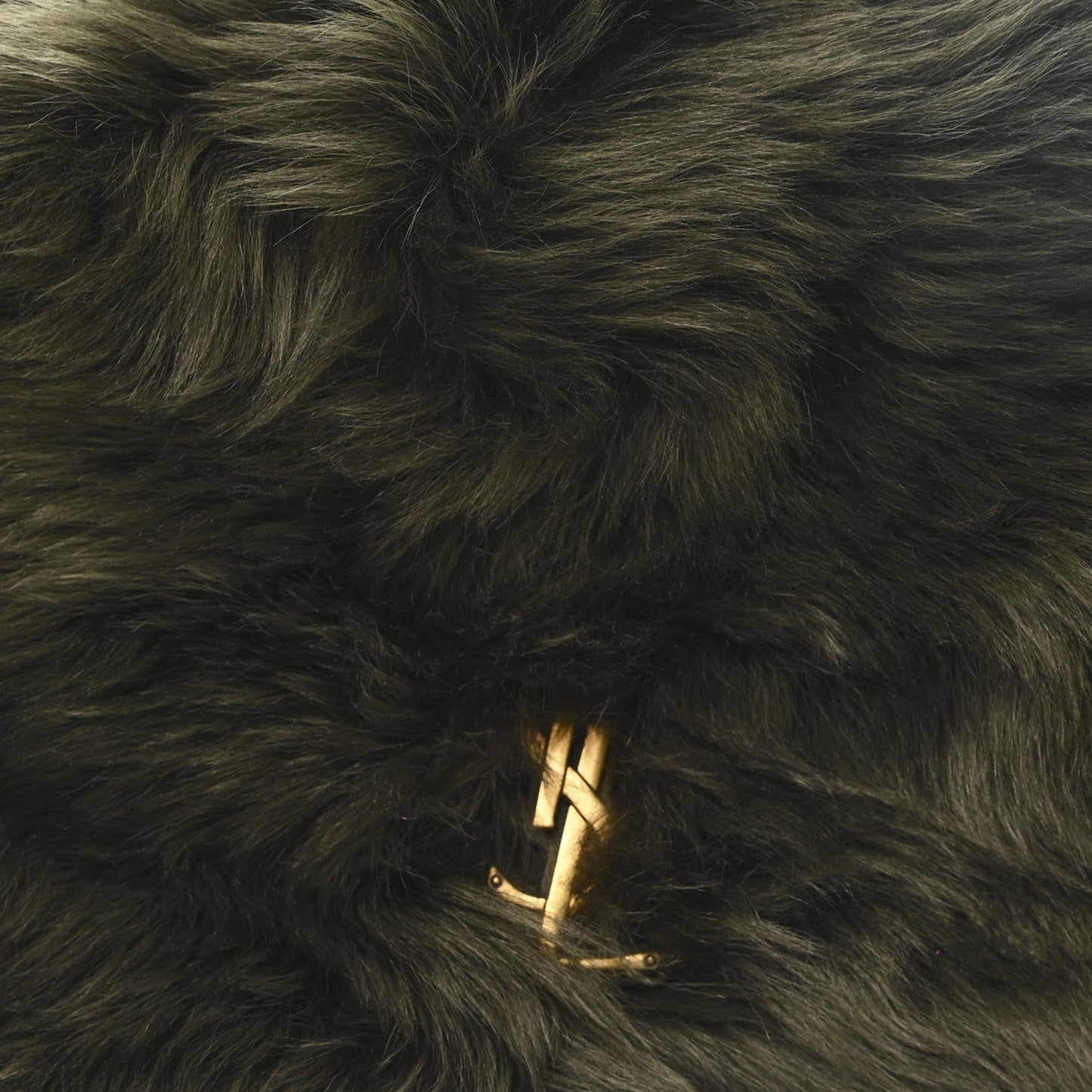 Shearling Fur Medium Jamie 4.3  Olive Ranch Dark Olive Ranch