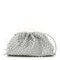 Metallic Fabric Bubble Wrap The Mini Pouch Silver