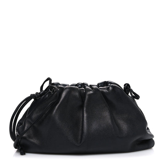 Butter Calfskin The Mini Pouch Black