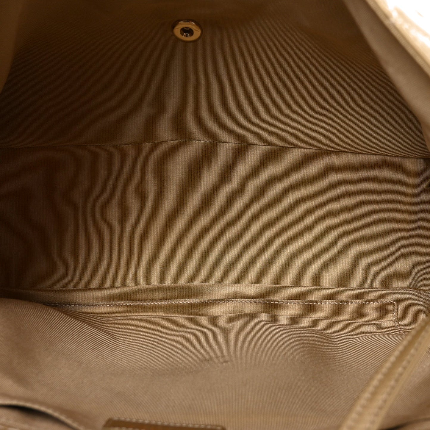 Metallic Calfskin Quilted Small XXL Travel Flap Bag Gold