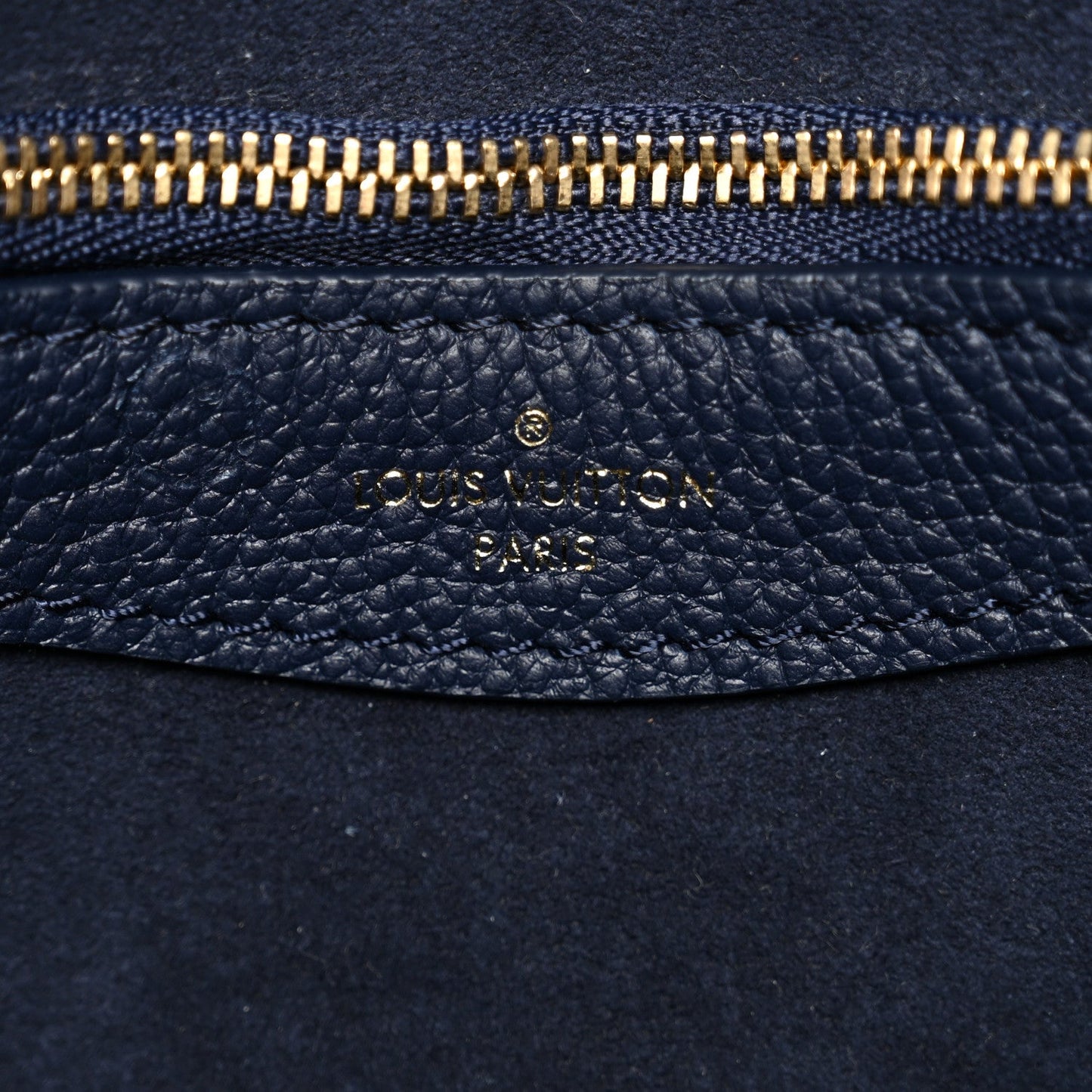Empreinte Giant Monogram Diane Navy Creme